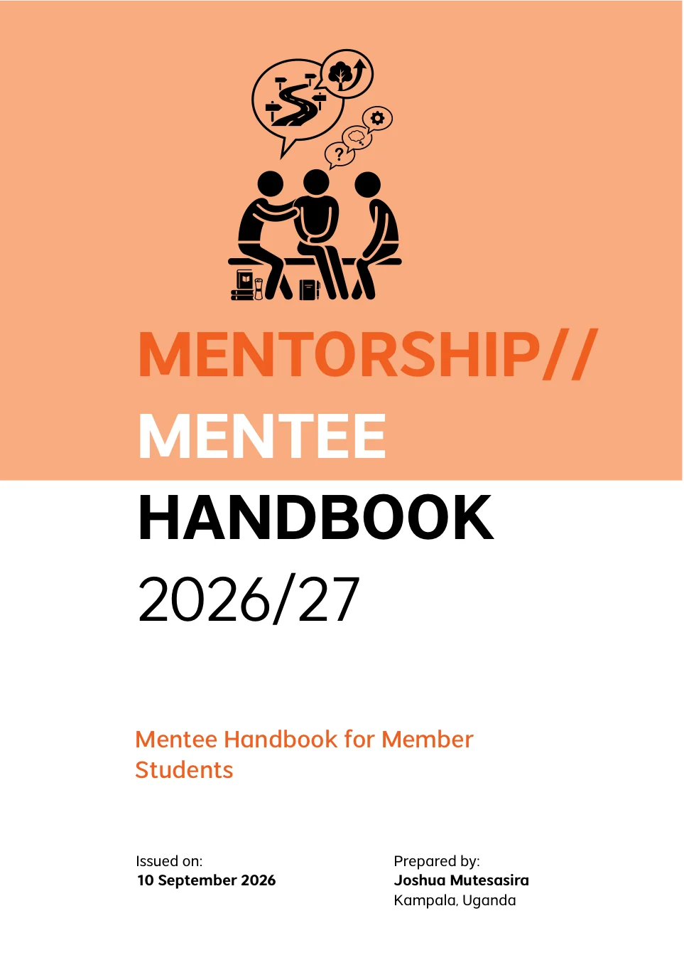 Cover of the Jdiobe STEM Foundation Mentee Handbook 2026/27